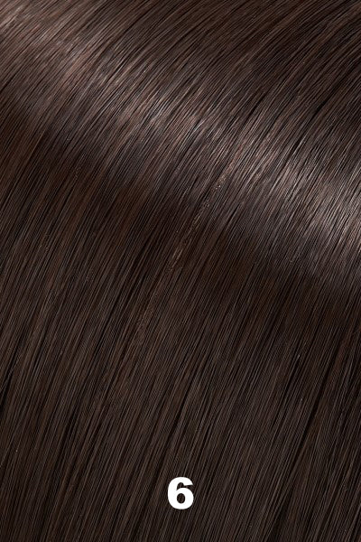 Jon Renau Wigs - Jillian (#5389) - 6 (Fudgesicle). Medium Dark Brown.