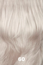 Color Swatch 60 for Henry Margu Wig Drew (#2519). White with subtle grey undertone blend.