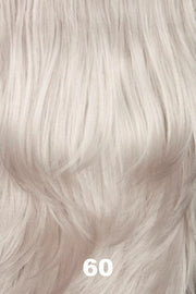 Color Swatch 60 for Henry Margu Wig Estelle (#4786). White with subtle grey undertone blend.