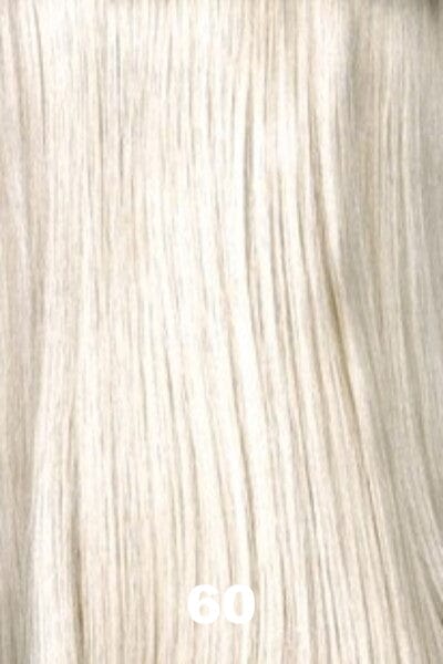 Color Swatch 60 for Henry Margu Wig Katie (#2509). White with subtle grey undertone blend.