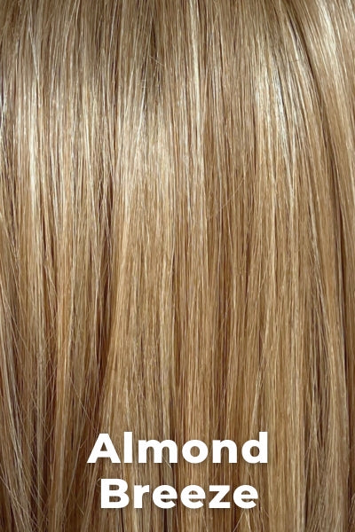 Envy Wigs - Charlotte Petite - Almond Breeze. Dark Blond w/ Light Blond highlights.