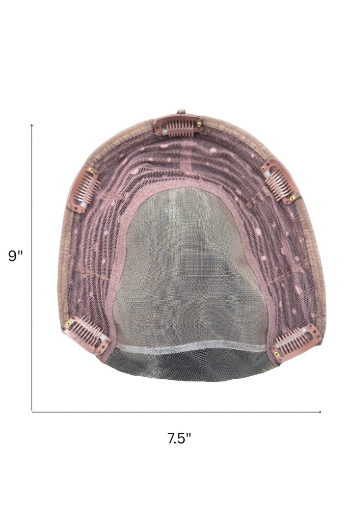 Topper Cap Construction showing the monofilament top.