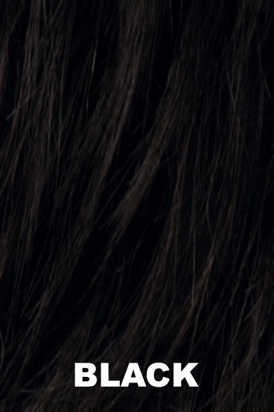 Ellen Wille Wigs - Pam Hi Tec - Black. Jet Black and Darkest Brown Blend.