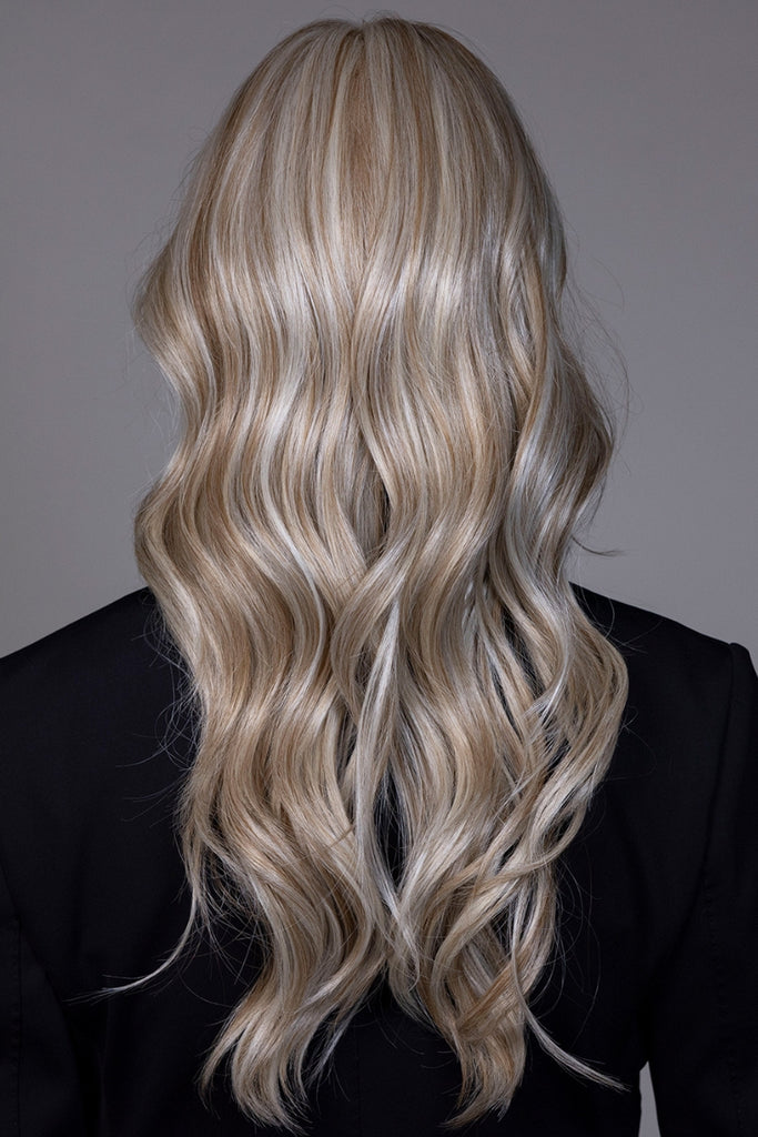 Back view of Priestly showing the barrel curls and soft layers.