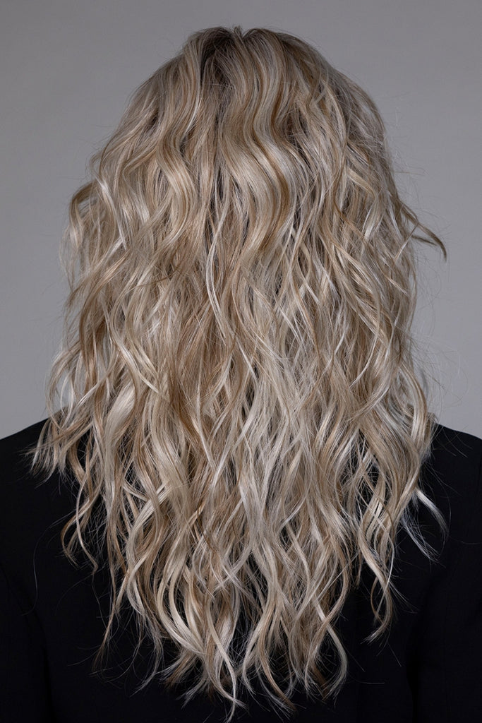 Back of woman wearing the style Westwood by Belle Tress.