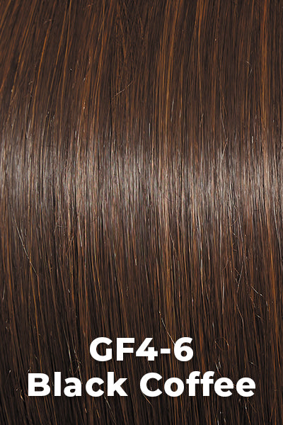 Gabor - Mirror Movement - Black Coffee (GF4-6). Dark brown blended with auburn highlights.
