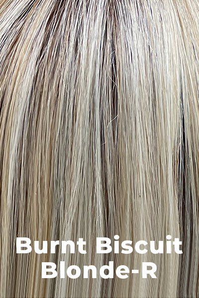 Belle Tress Wigs - Hand-Tied Lauren (LX-5009) wig Burnt Biscuit Blonde-R. Cool blonde with a touch of honey blonde and a dark root.