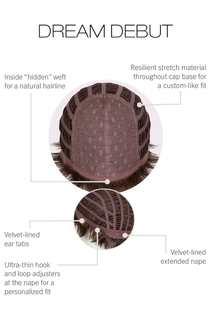 Standard cap construction with an open wefted back.