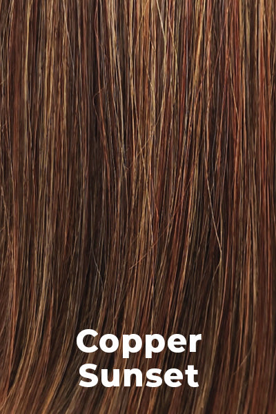 Estetica Wigs - Avalon wig Estetica Copper Sunset Average