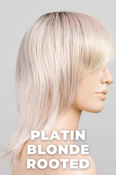 Ellen Wille Wigs - Rainbow - Platin Blonde Rooted. Pearl Platinum, Light Golden Blonde, and Pure White Blend.