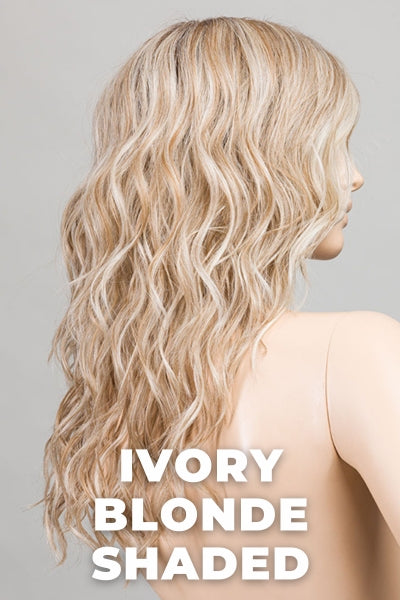 Ellen Wille Wigs - Serena - Ivory Blonde Shaded. Medium Ash Blonde and Medium Blonde blend with Pearl Platinum and Shaded Roots.