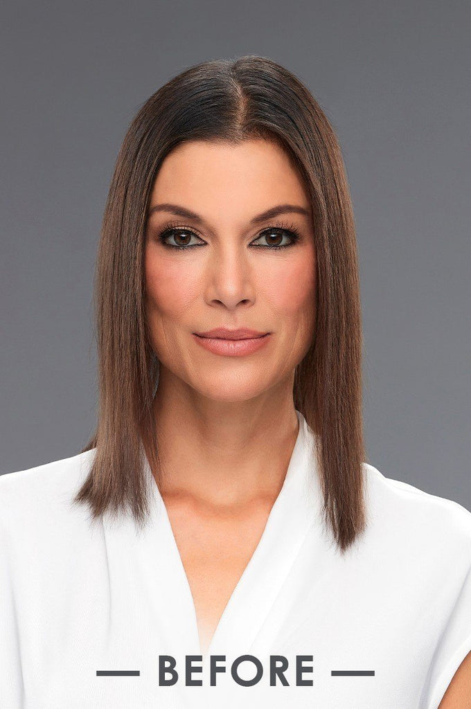 EasiHair EasiPieces 12'' L x 6" W (#784) Human Hair Enhancer EasiHair 4.