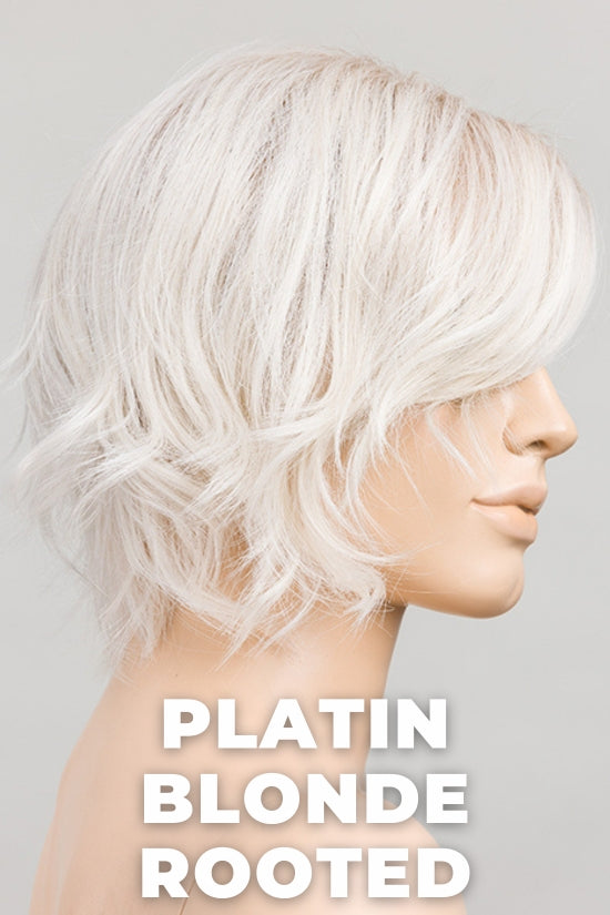 Ellen Wille - Cookie - Platin Blonde Rooted. Pearl Platinum, Light Golden Blonde, and Pure White Blend.