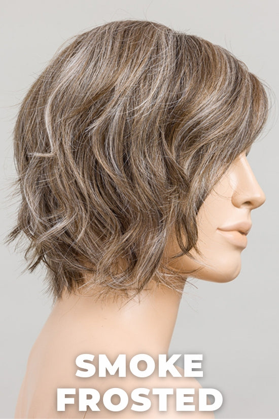 Ellen Wille - Cookie - Smoke Frosted. Light Brown and Medium Brown with Pearl White and Grey Blend with a Soft Matte Finish.