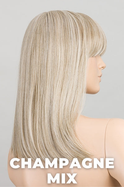 Ellen Wille - Jacky - Champagne Mix. Light Beige Blonde, Medium Honey Blonde, and Platinum Blonde Blend.