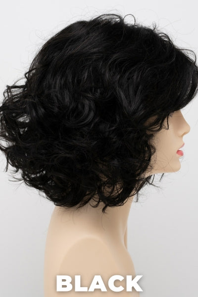 Color Swatch Black for Envy wig Bianca. Rich dark ebony with subtle warm undertones.