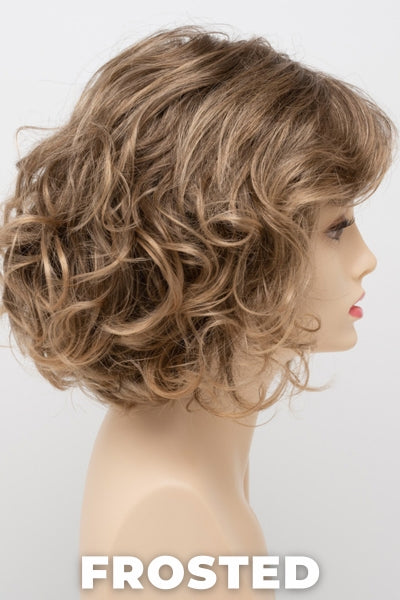 Color Swatch Frosted for Envy wig Bianca. Creamy blonde with cool undertones and warm beige blonde tips.