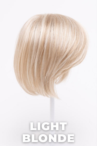 Color Swatch Light Blonde for Envy top piece  Big Bangs.  Golden blonde with creamy blonde and platinum blonde highlights.