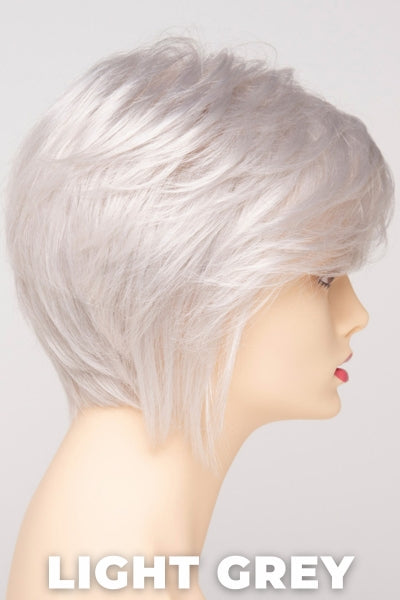 Color Swatch Light Grey for Envy wig Chantel. Silver and white grey blend.