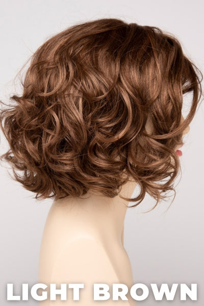 Envy Wigs - Coco wig Envy- Light Brown. 2-Tone blend of 12 (light golden brown) with russet highlights.