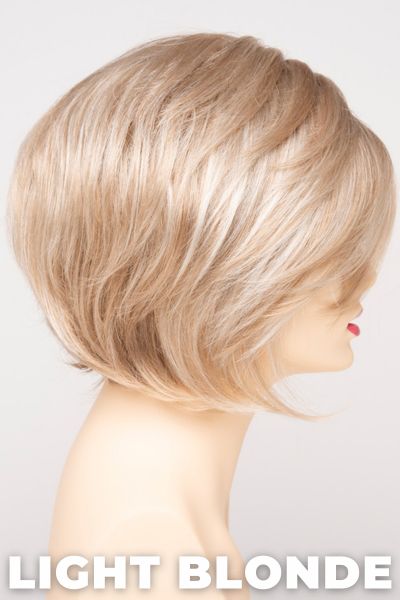 Color Swatch Light Blonde for Envy wig Juliet. Golden blonde with creamy blonde and platinum blonde highlights.