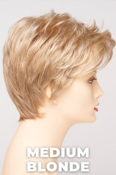 Envy-Raven-Medium Blonde. 2-Tone blend of 26 (soft golden blonde) and 23 (champagne blonde) highlights