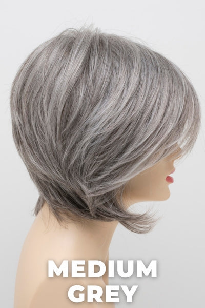 TANDI Wig by Envy, Envyhair Human Hair/Synthetic Blend, Medium Grey, NEW Tandi Wig by Envy | EnvyHair | Human Hair + High Heat  main image 3