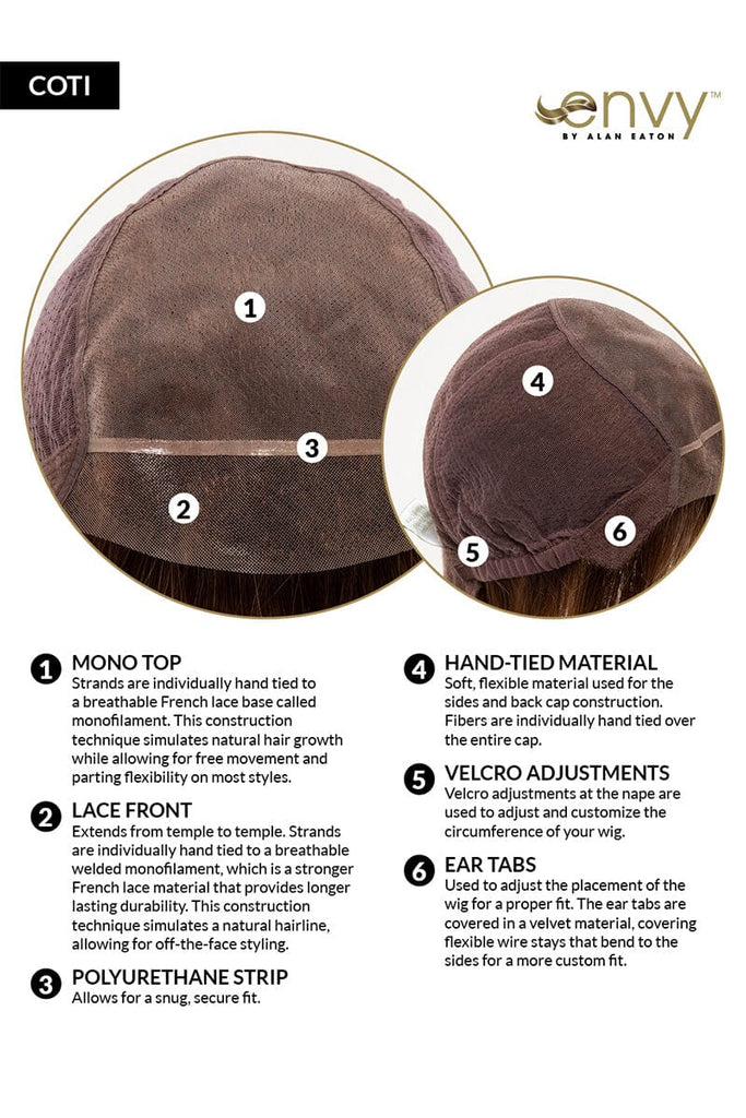 Envy Wigs - Coti - Human Hair Blend wig Envy   