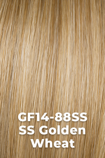 Gabor - Inspire Me - SS Golden Wheat (GF14-88SS). Dark roots that blend into dark Blonde Blended with Pale Blonde Highlights.