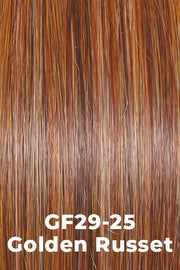 Color Golden Russet (GF29-25) for Gabor wig Best In Class.  Bright Copper Blonde blended with medium Caramel Blonde.