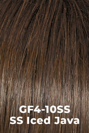 Color SS Iced Java (GF4-10SS) for Gabor wig Ready For It.  Black shaded with dark Brown.