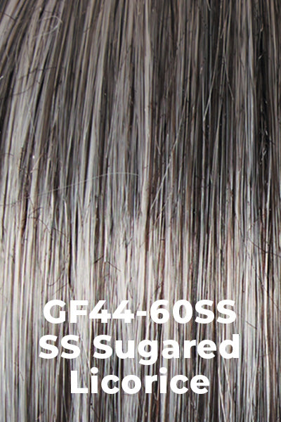 Gabor - Beauty Reign - SS Sugared Licorice (GF44-60SS). Salt Dark Brown base with Warm Highlights roots. 