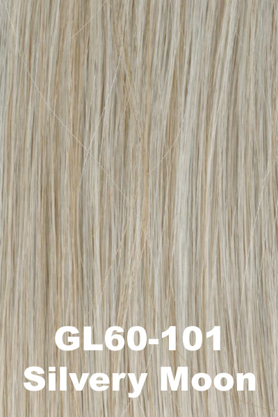 Color Silvery Moon (GL60-101) for Gabor wig All Too Well. Off white creamy grey blend.
