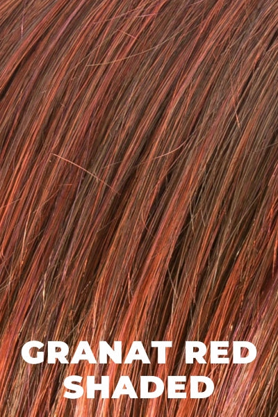 Ellen Wille Wigs - Ferrara Wig Ellen Wille Granat Red Shaded Petite-Average