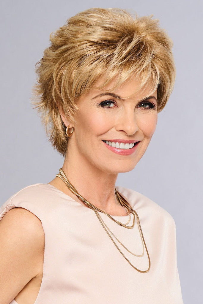 Model wearing Gabor wig Royal Tease 3.