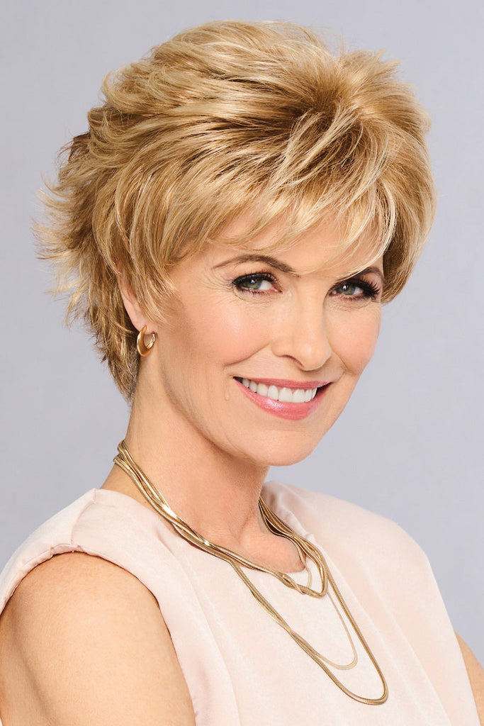 Model wearing Gabor wig Royal Tease 1.