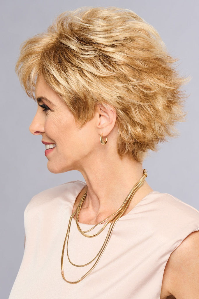 Model wearing Gabor wig Royal Tease 5.