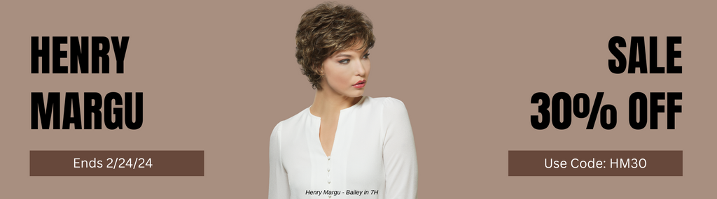 Save 30% on Henry Margu Wigs