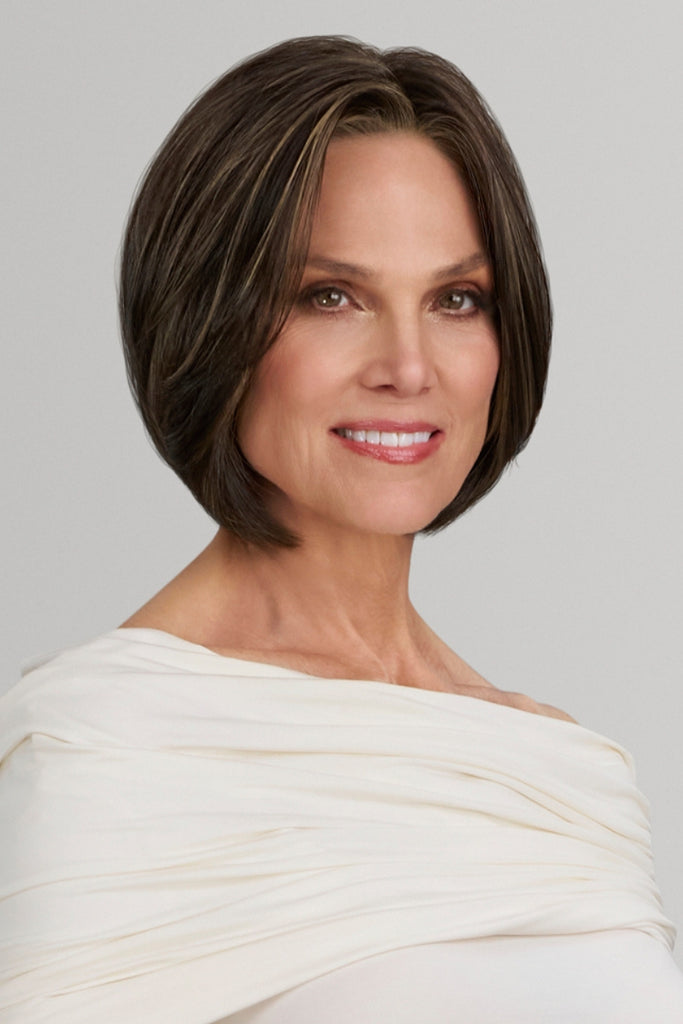 Woman wearing Shelby by Jon Renau in the color 6RH12.