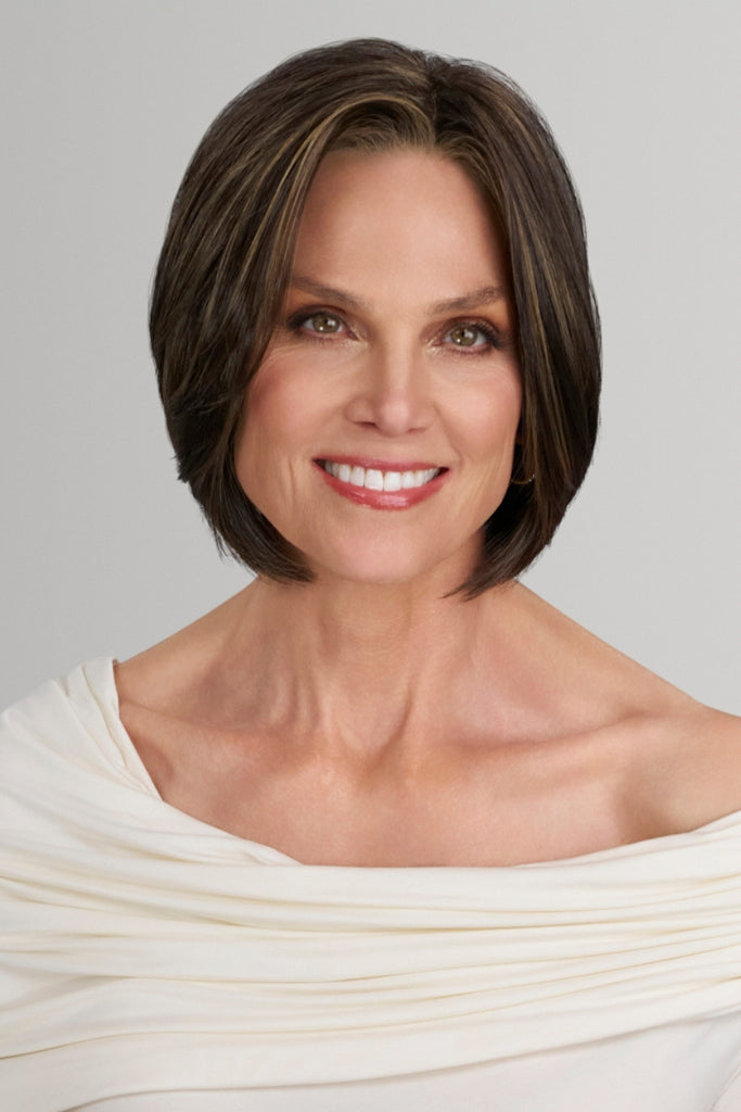 Woman wearing Shelby by Jon Renau in the color 6RH12.