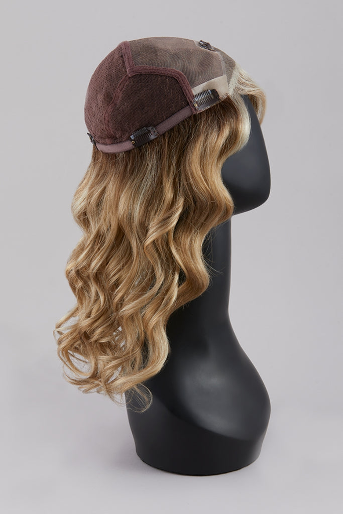 Cap Construction of Top Coverage Wavy 18 inch by Jon Renau.