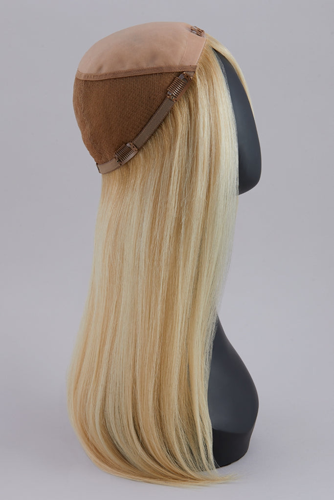 Cap Construction of Top Full Human Hair 18 inch by Jon Renau.