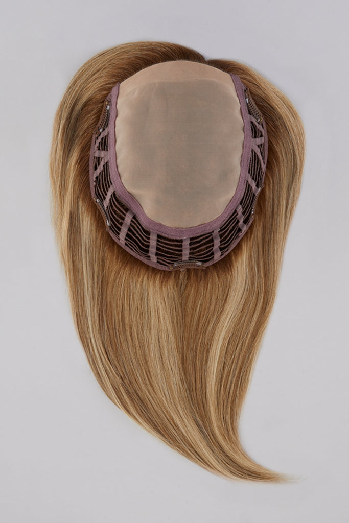 Cap construction showing Top Style 12 inch Human Hair.