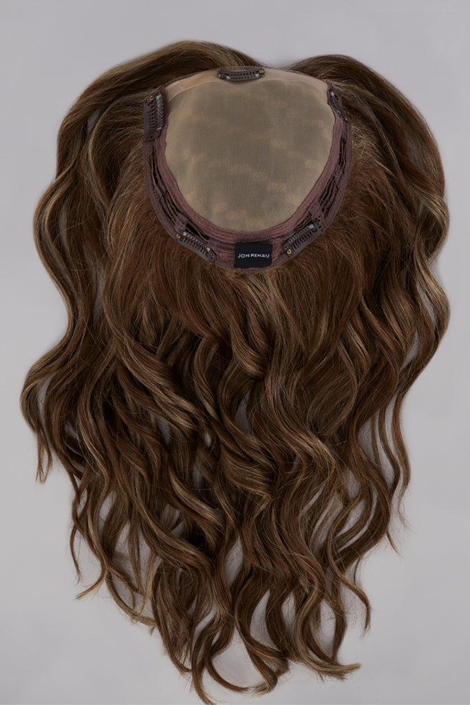 Cap construction showing the double monofilament cap.