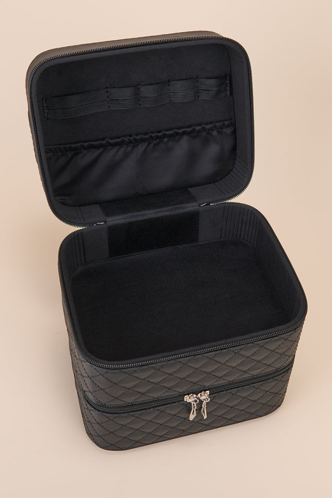 Inside of the top compartment.