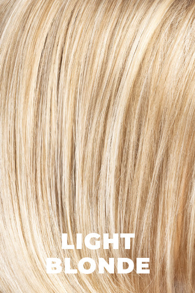 Ellen Wille Wigs - Eli - Light Blonde. Light Neutral Blonde and Light Golden Blonde with Light Strawberry Blonde Blend.