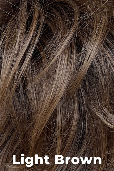 Toni Brattin Toppers - Grand Topper (#517) - Light Brown. Milk Chocolate brown mixed with subtle golden highlights.