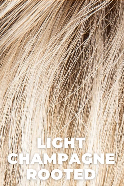 Rooted blend of Lightest Golden Blonde, Pearl Blonde and Lightest Pale Blonde.