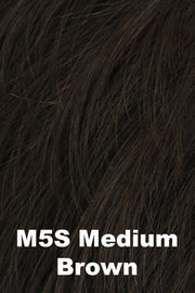 Color M5S for HIM men's wig In Full Effect.  Rich cocoa brown.
