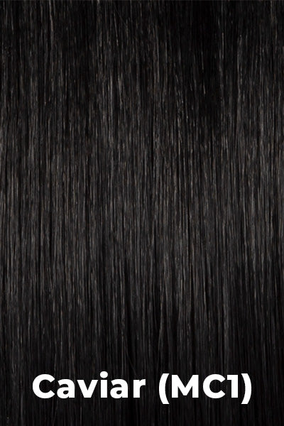 Kim Kimble Extensions - 26" Trending Waves Pocket Pony - Caviar (MC1). Black.